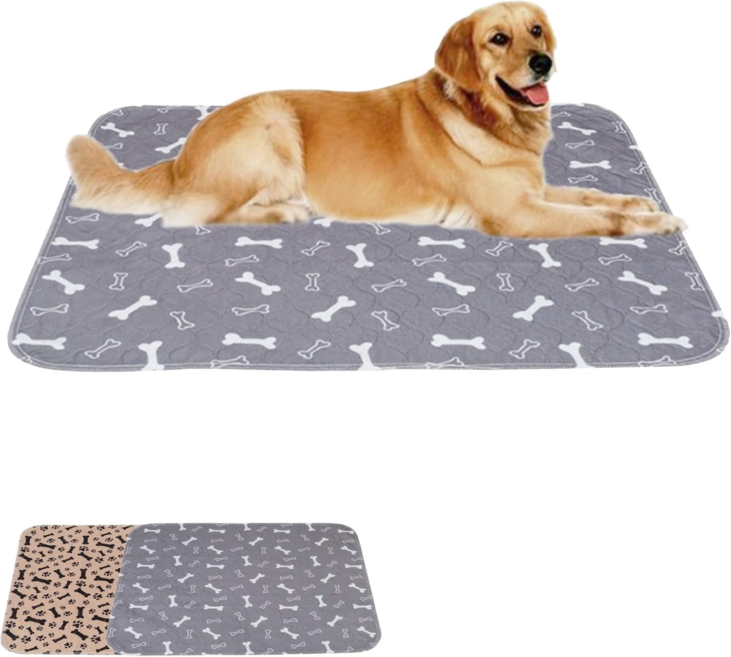 PupTraining Pads, Reusable Puppy Pads, Washable Pads with Antislip