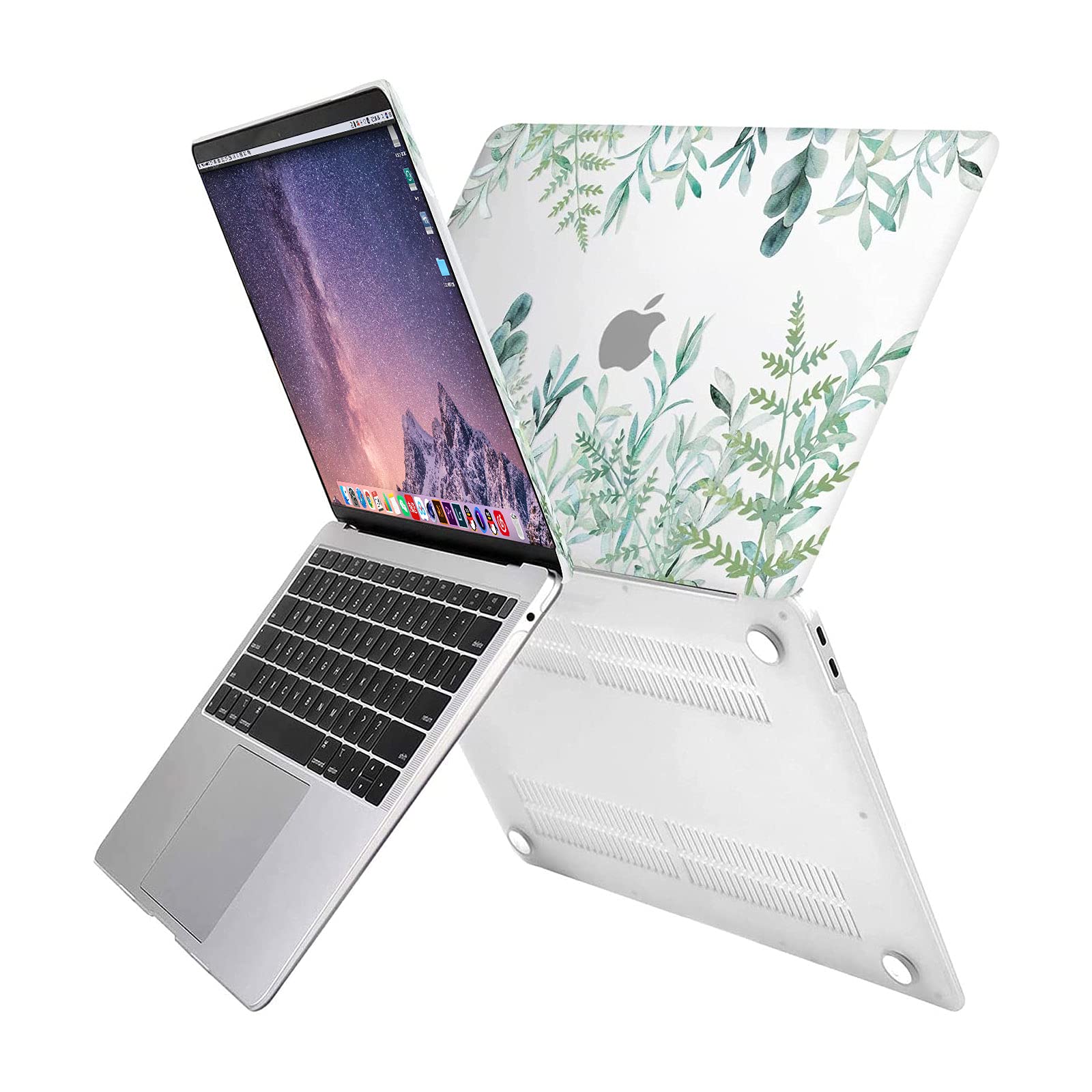 EooCoo Custodia Macbook Air 13 Pollici M1 A2337 A2179 A1932, Plastica