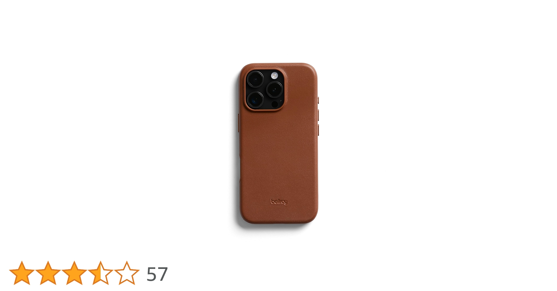 [新品未使用]❣️ ベルロイ　アイフォーン16ケース レザー　カラー　シェンナ Amazon.co.jp: Bellroy Leather Case iPhone 16 ケース - Sienna