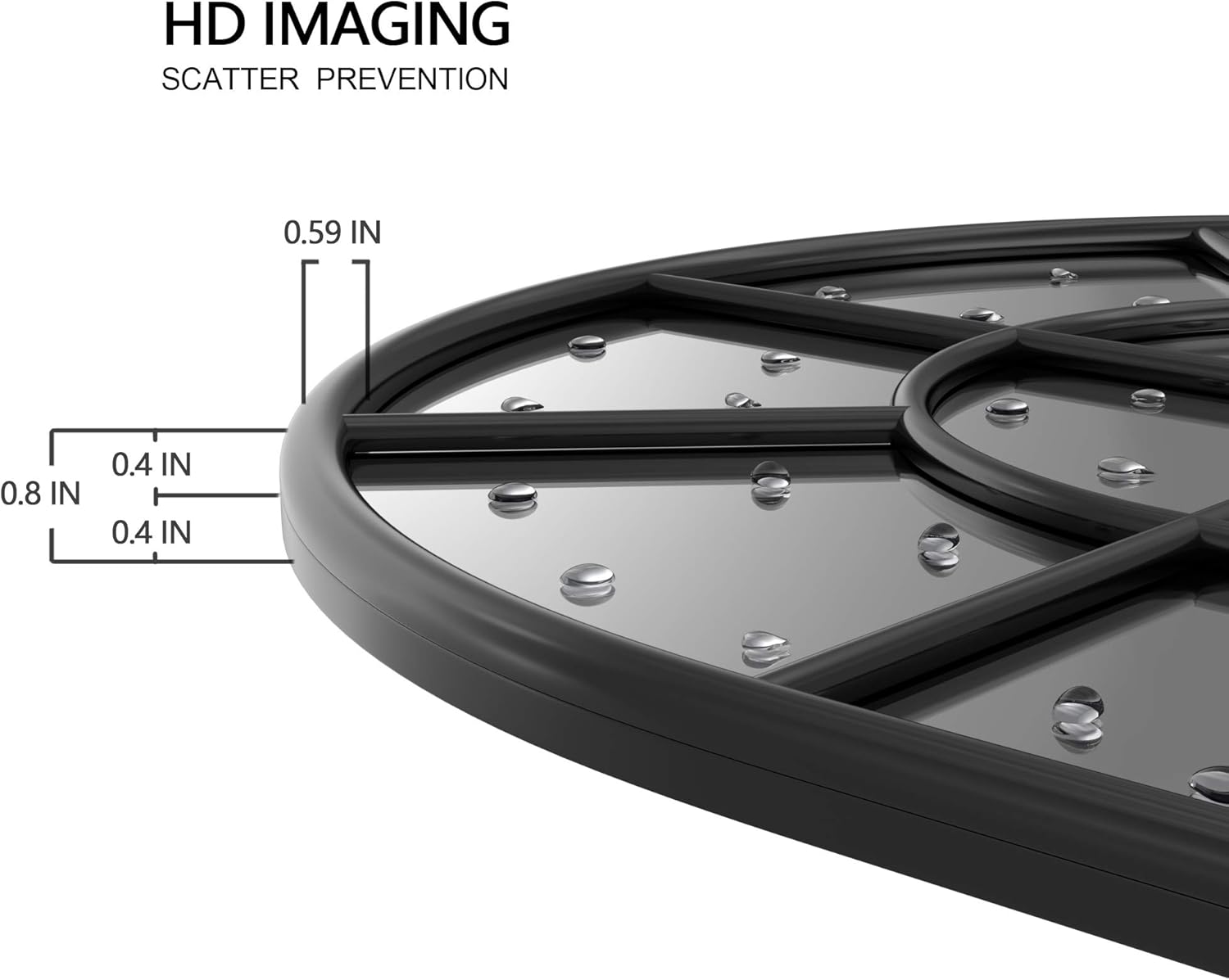 ❤ Crаzу Dеаlѕ Black Arched Windowpane Wall Mirror - 22'' X 31'' Window Mirror