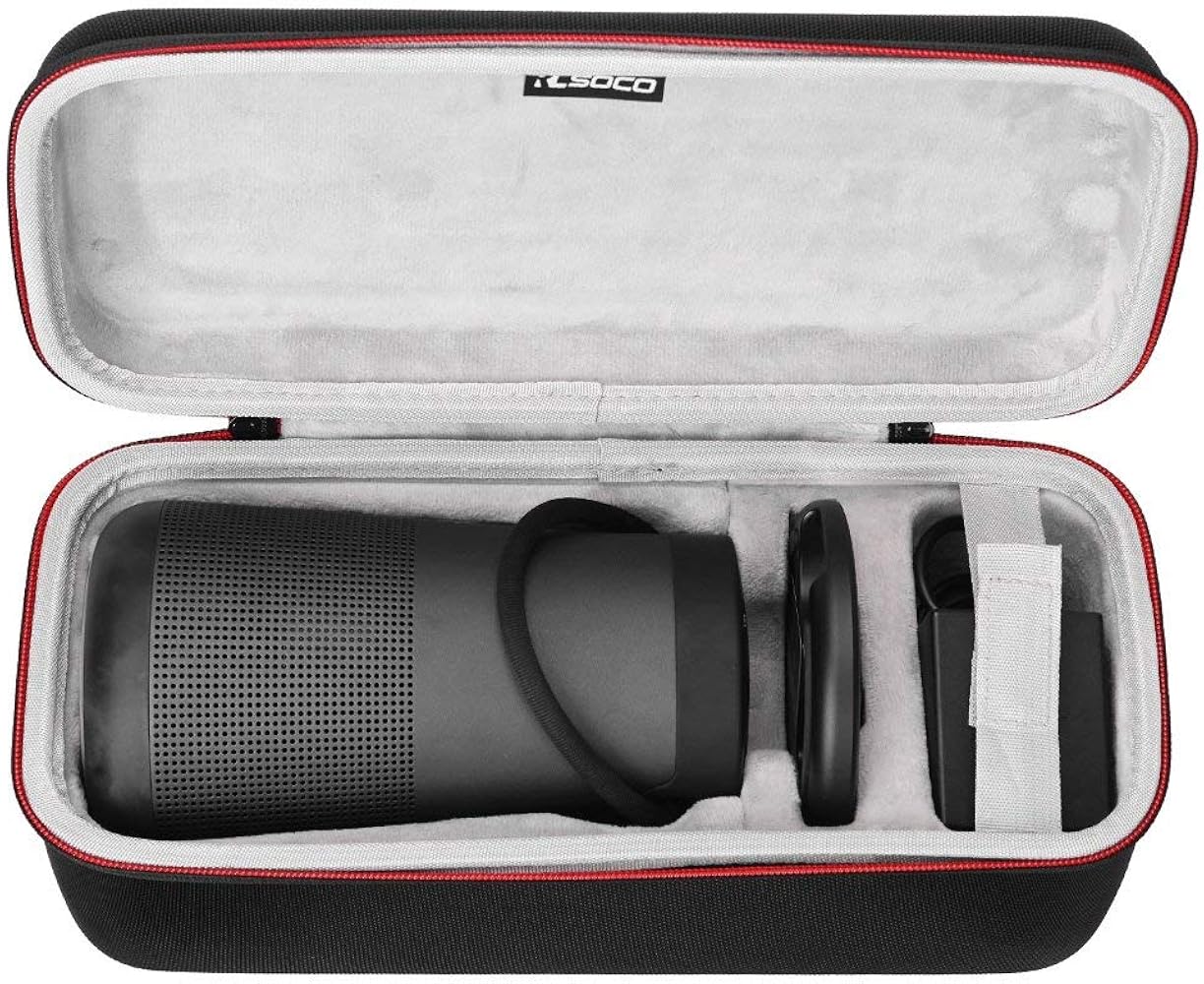 【ケース付き】 BOSE SoundLink Revolve+ RLSOCO Case for Bose SoundLink Revolve+(Series II)/Tribit StormBox