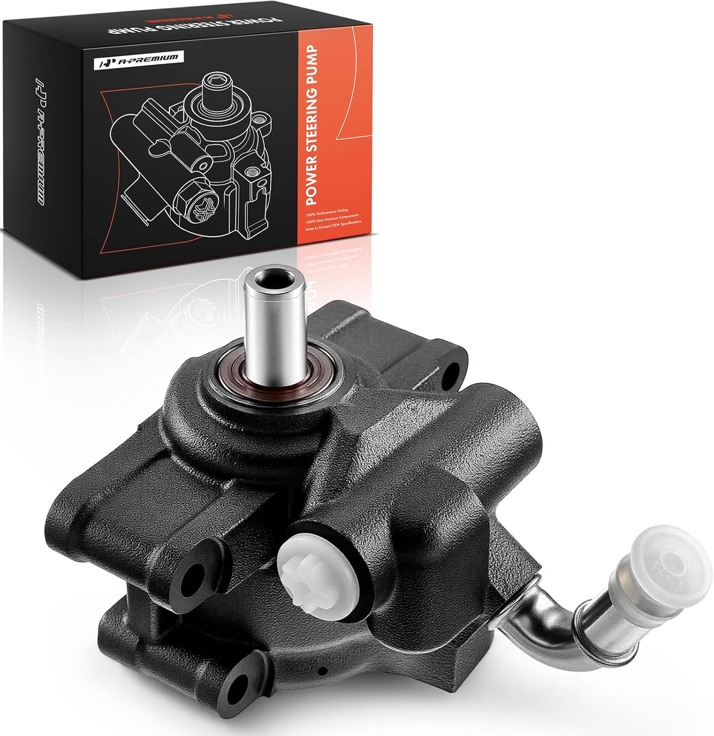 A-Premium Power Steering Pump Compatible with Ford F-100 F100 Ranger 2001, Ranger 2001-2012 & Mazda B2300 2001-2009, 2.3L Gas, Replace # 2L5Z3A674AARM
