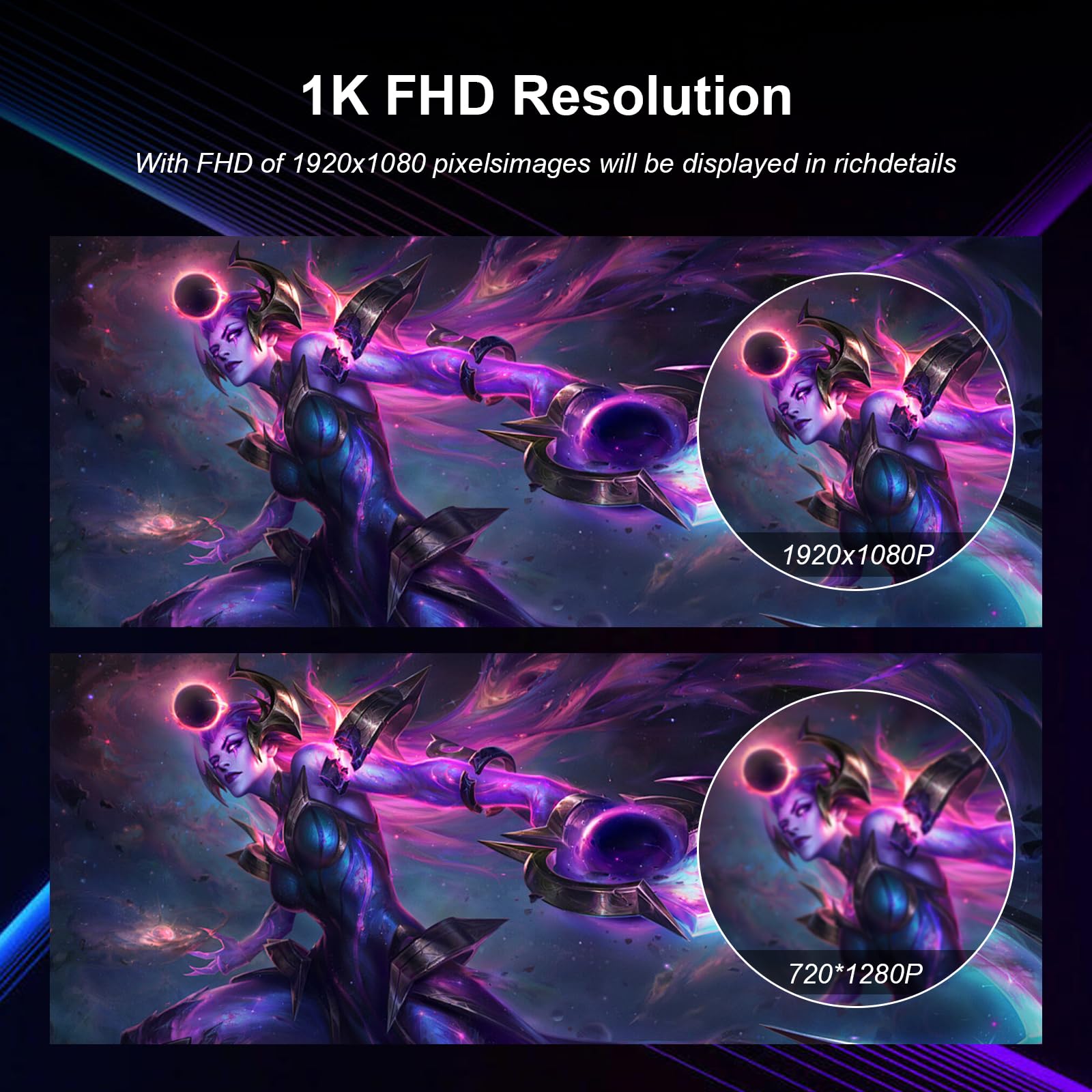 27inch Gaming Computer Monitor IPS 240Hz FHD(1920×1080P), 99% sRGB,1ms Response Time, 400cd/m²,AMD Freesync, Crosshair & Eye-Care Tech,Low Blue Light,HDMI 2.0,DP 1.4,Supports Wall-Mounted