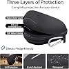 co2CREA Hard Protective Case for Logitech MX Master 4 / Master 3 / Master 3S Wireless Mouse (Bag Only Mouse Not Included)