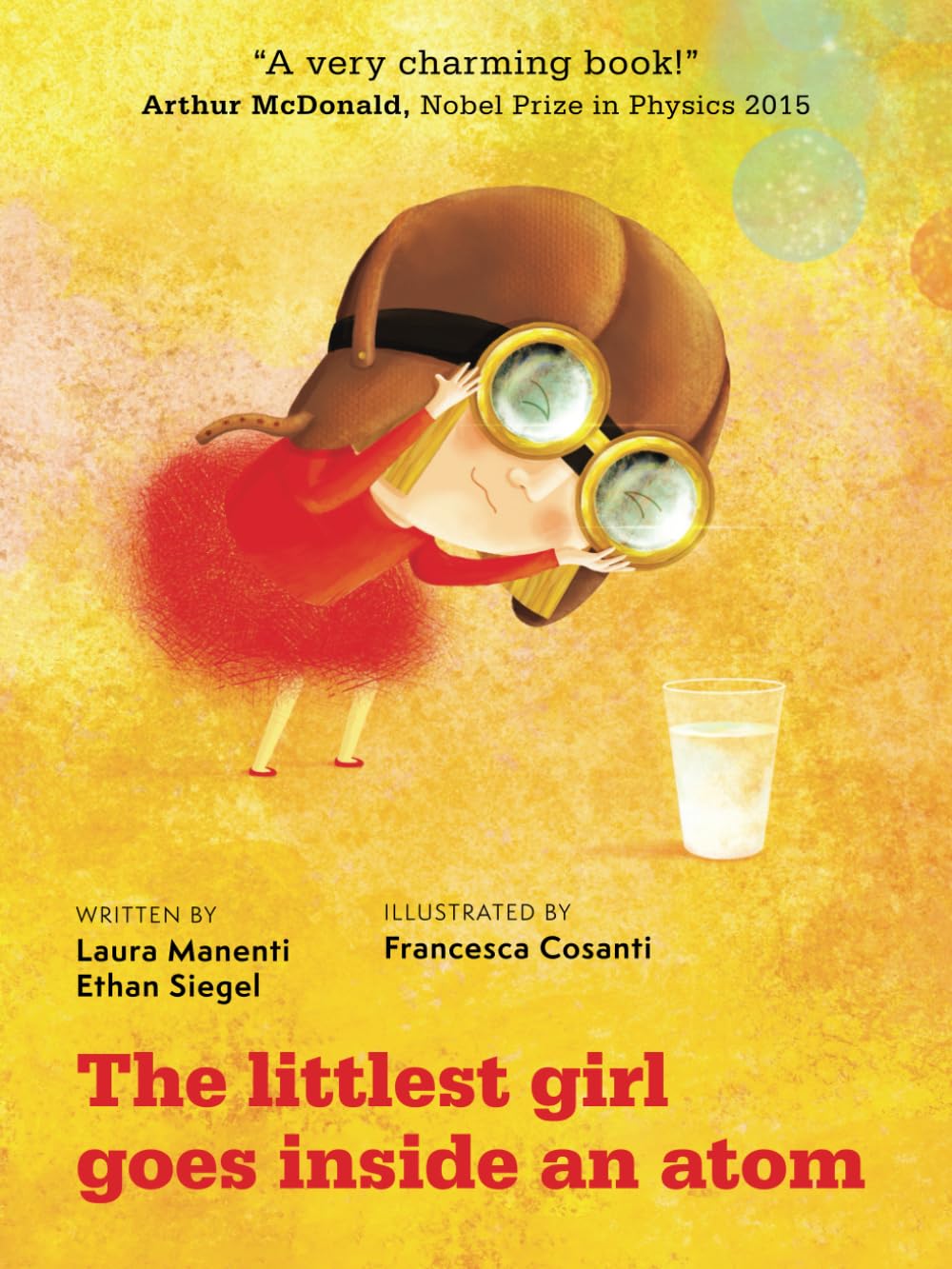 The littlest girl goes inside an atom