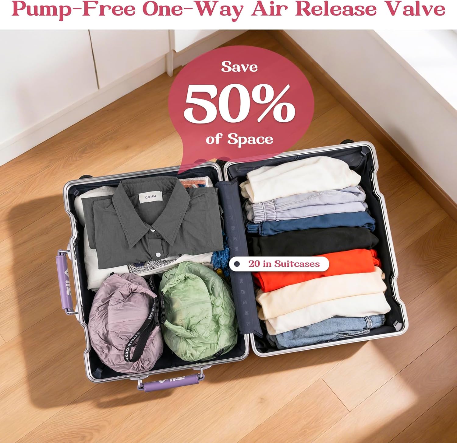 Travel Laundry Bag for Dirty Clothes, Waterproof Travel Compression Bags for Packing, Moisture-resistant Vacuum Storage Bag, Space-Saving Laundry Storage Organizer for Cruise, Swimming, Gym