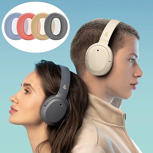 Miniatura 6 de W820NB Almohadillas de repuesto W820NB Almohadillas para oídos W820NB Orejeras compatibles con auriculares Bluetooth Edifier W820NB (negro)