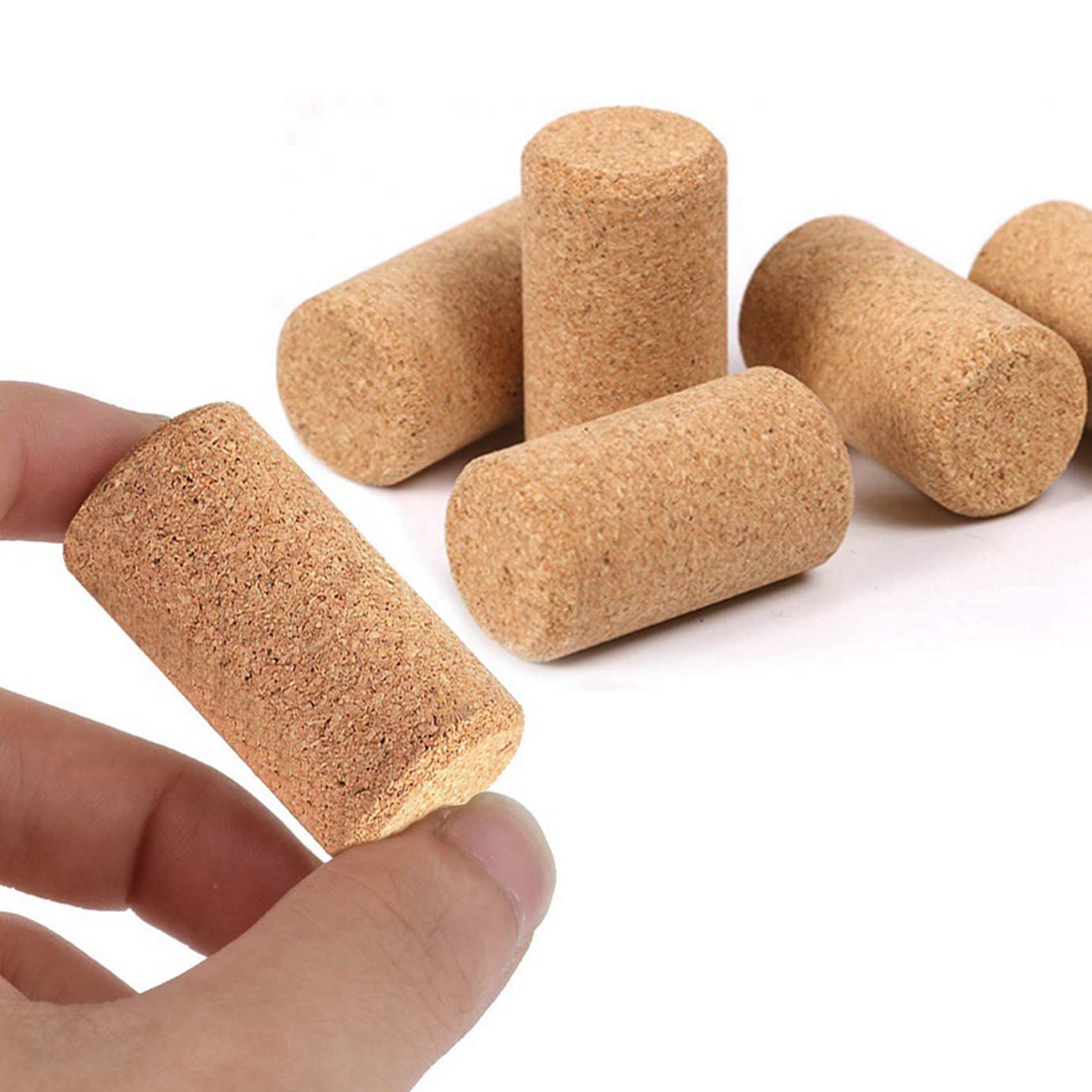 300 Pezzi Tappi di Sughero nel Legno Dritto, Tappi di Sughero per Bottiglie di Vino Tappi di Sughero per Bottiglie di Birra da Vino, Tappi di Sughero per Bottiglie di Birra