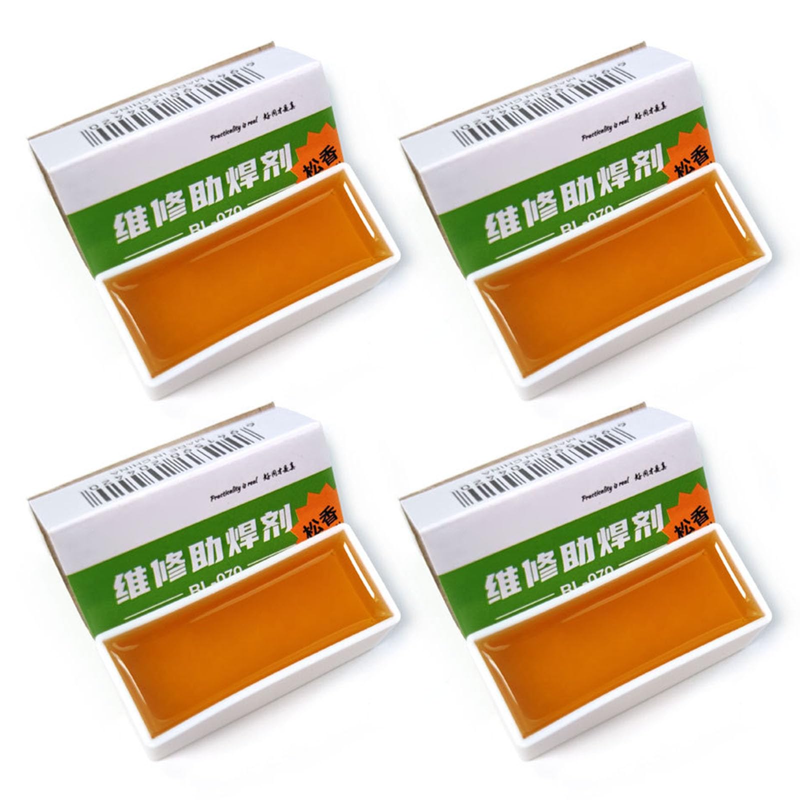 Rgybao 4Pcs Anti Oxidation Rosin Flux Prevents Solder Surfaces Oxidation For Ensuring Strong Joints And Welding For Reliabled Result Professional Repair Flux