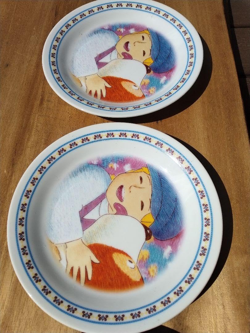 Amazon.co.jp: 世界名作劇場「フランダースの犬」絵皿〈春〉〈秋