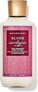 Bath and Body Works Super Smooth Body Lotion Sets Gift For Women 8 Oz (8 Fl Oz (Pack of 1), Blush Cardigan)