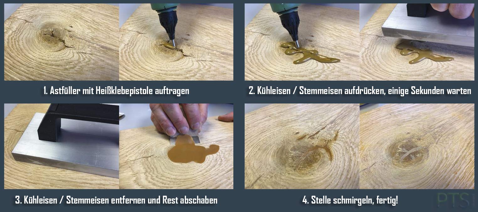 Stubai Set de reparación de madera "Wood Repair"