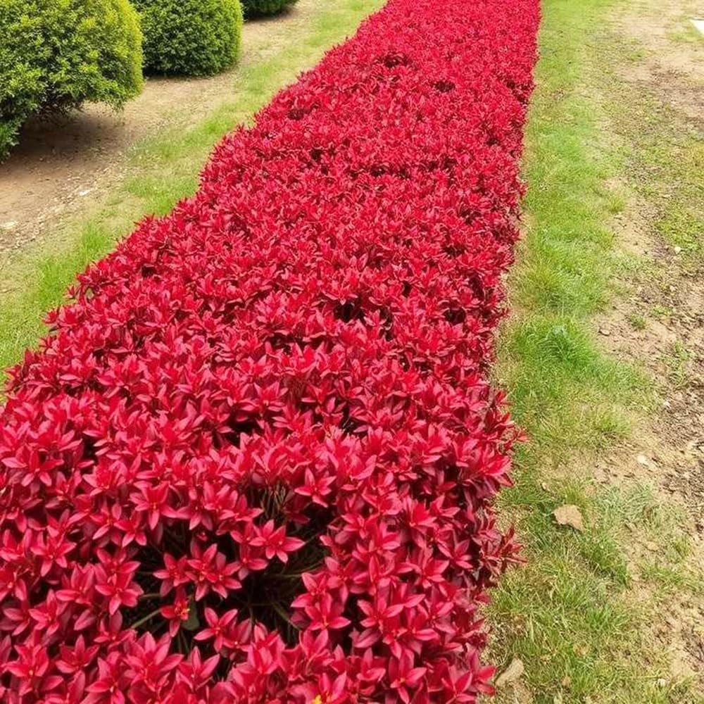 glanzmispel red robin - heckenpflanzen winterhart immergrn bio balkon  blumendeko topfpflanzen luftreinigende zimmerpflanzen zimmerbonsai  minigarten blumenbeet winterharte 750samen : Amazon.de: Garten