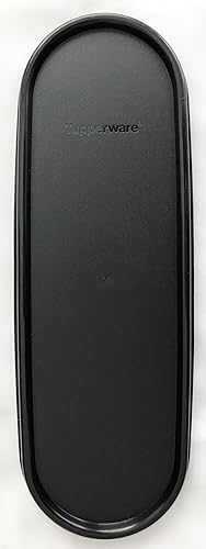 Tupperware Modular Mates - Sello de repuesto súper ovalado (solo tapa), color negro