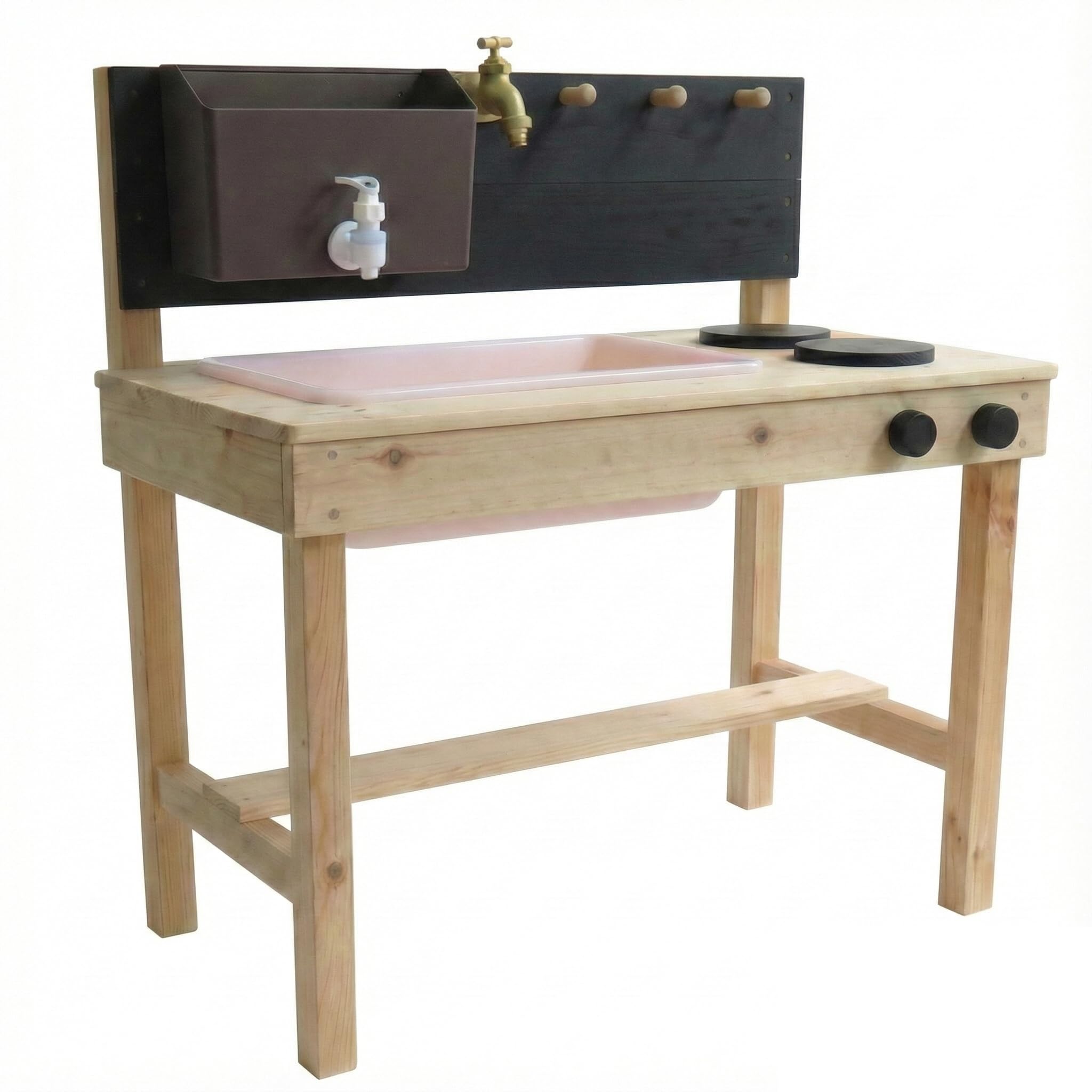 Big Game Hunters Mud Kitchen with Working Tap for Childrenβs Messy Muddy Water Sensory Play