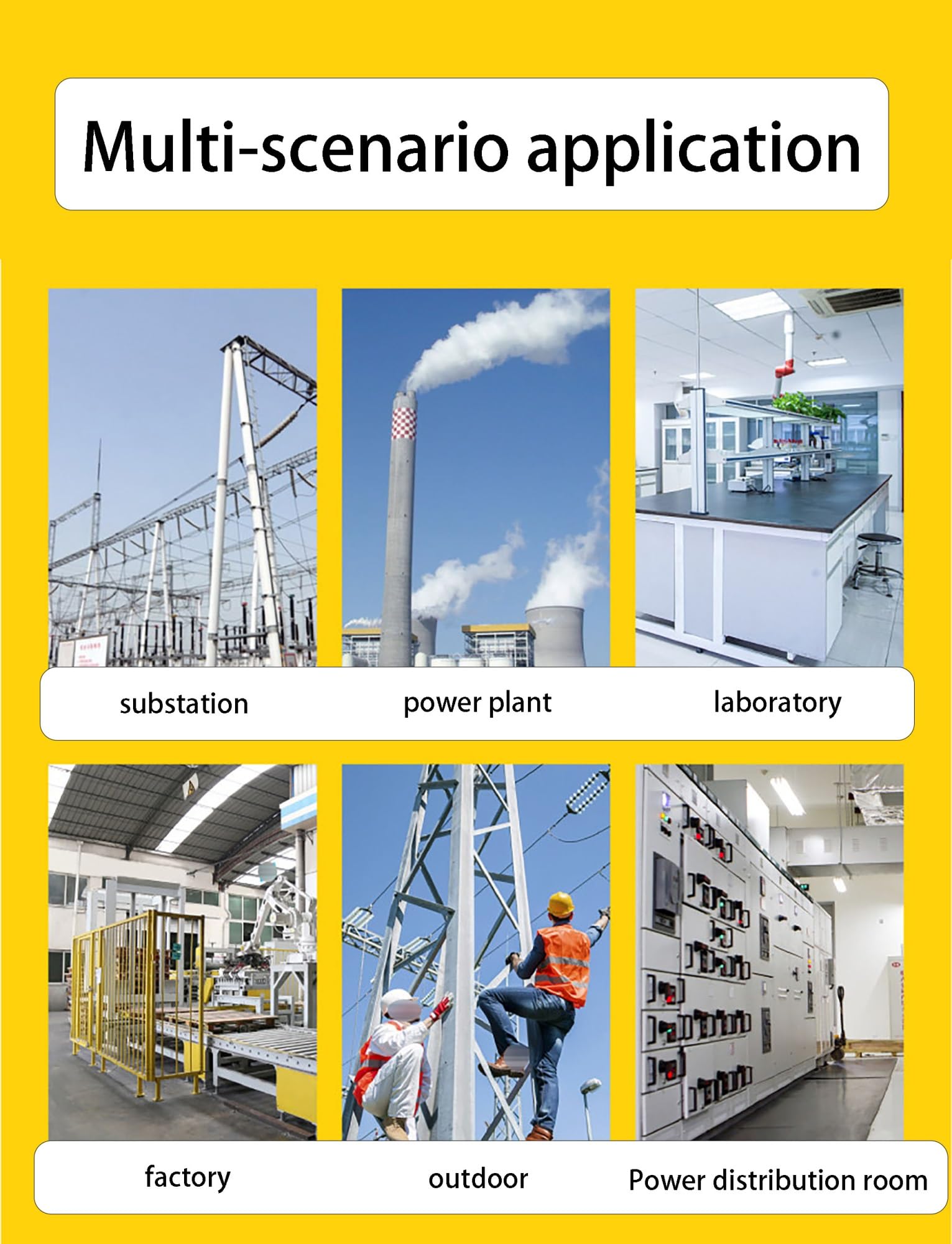 3mm 6kv Isoliermatte, rutschfeste Gummimatte Schaltanlage, Elektroraum | Antirutsch-Streifen, Zuschneidbar, Öl- & Wasserabweisend für Labore, Kraftwerke, Industriehallen(Black)