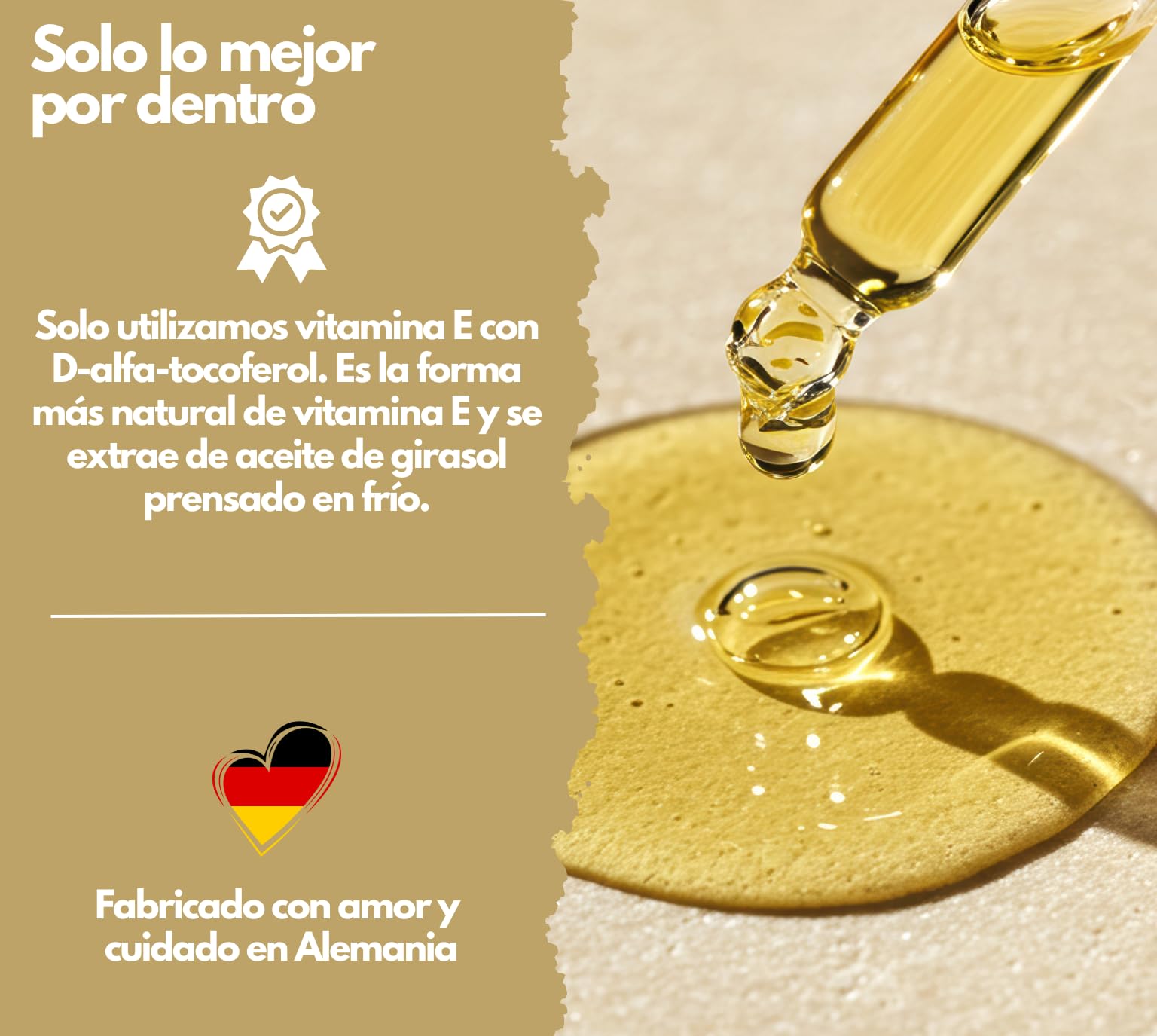 EXVital Vitamina E 400 UI, 240 cápsulas blandas veganas, con D-alfa-tocoferol, vitamina E procedente de girasol, altamente dosificada y probada en laboratorio