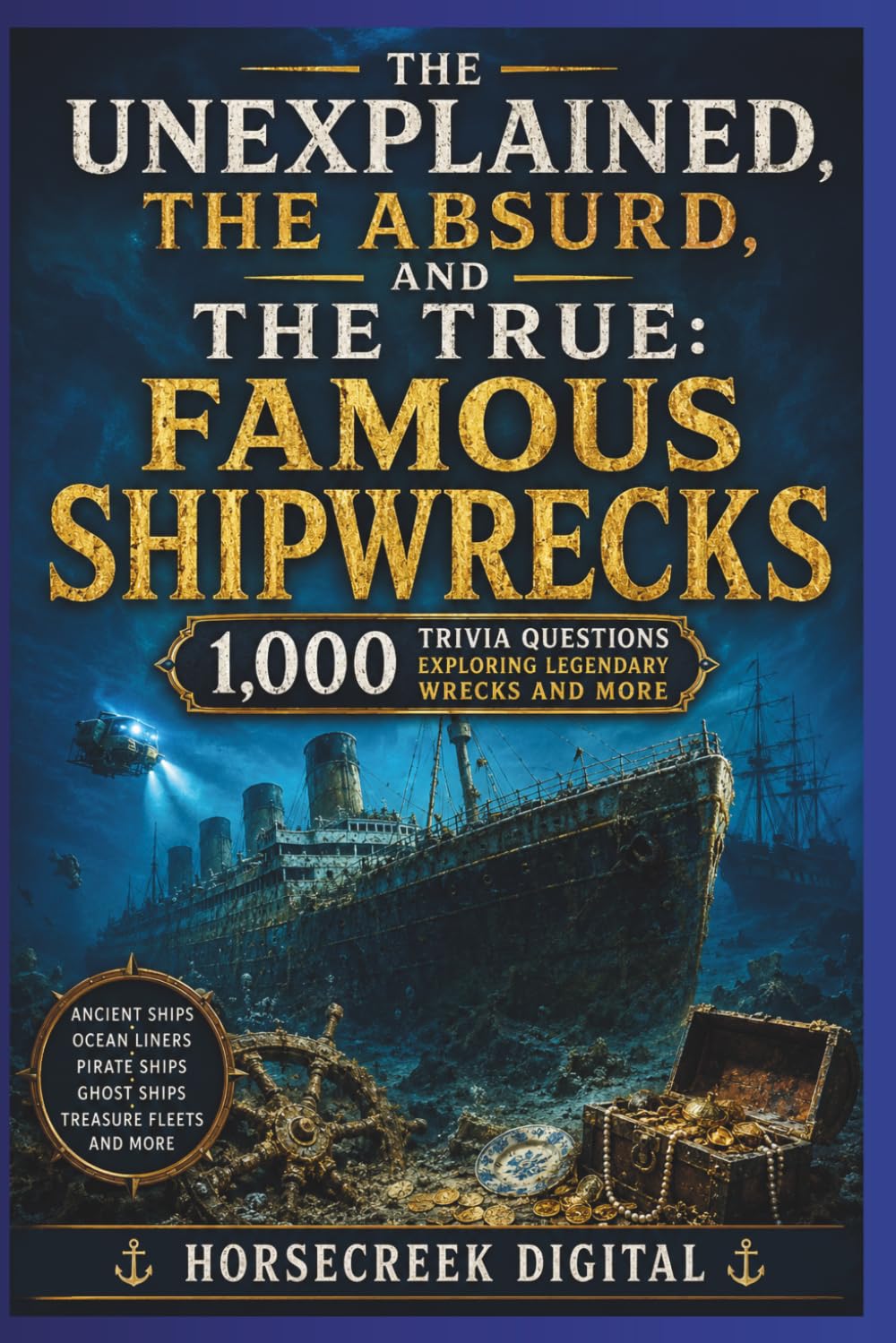 The Unexplained, The Absurd, and The True: Famous Shipwrecks: 1,000 Trivia Questions Exploring Legendary Wrecks and More