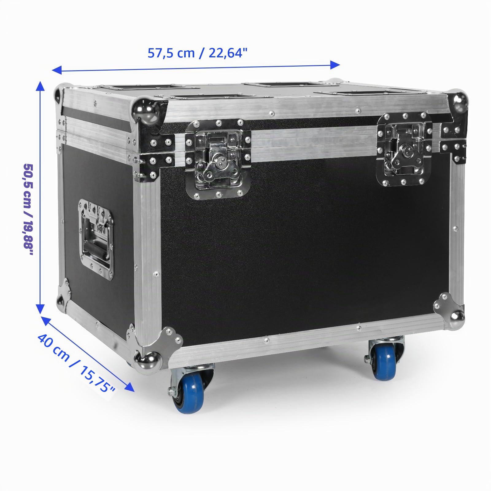 Flightcase con Rotelle 4 in 1 Fly case per 100W Teste Mobili LED (ZQ02061) Moving Head