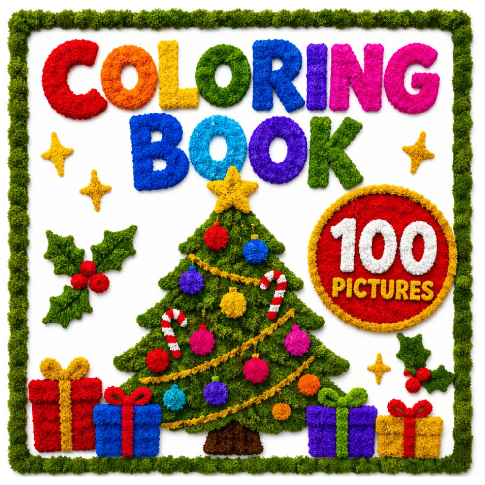 Christmas Coloring Book Santa Claus Father Christmas: Christmas Coloring Book For Children, 100 pictures !