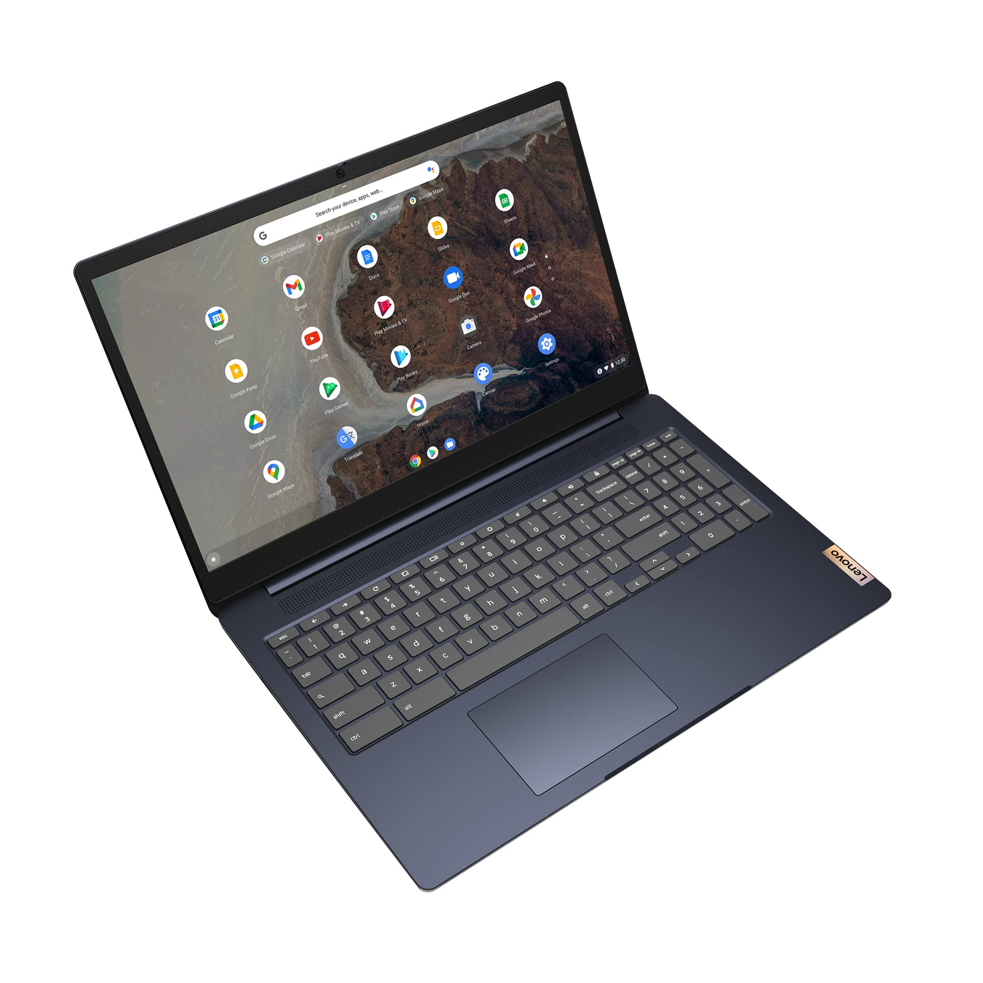 Lenovo IdeaPad 3 Notebook Chromebook 15,6" FHD (1920x1080) - Intel Celeron N4500, 4GB RAM, 64GB SSD, WiFi 6, ChromeOS (compatibile con app Google, Microsoft 365, Adobe)