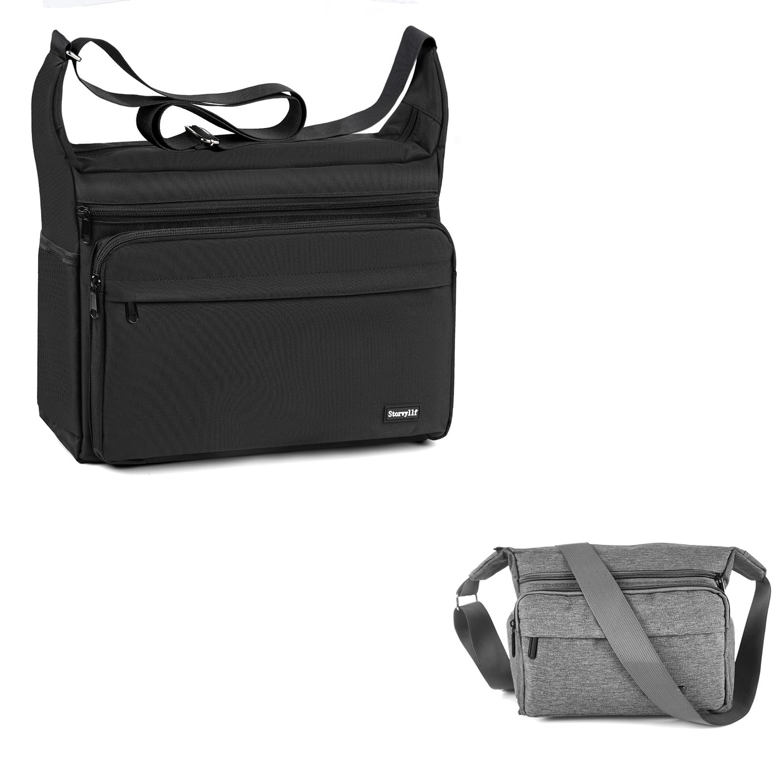 Messenger Bag for Men,Large Women 15.6 Inch Laptop Bag Waterproof 15 In Messenger Bag for Work Daily College Travel