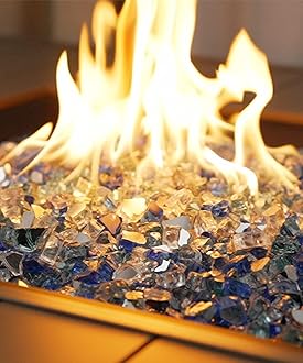 NUPICK Fire Pit Glass