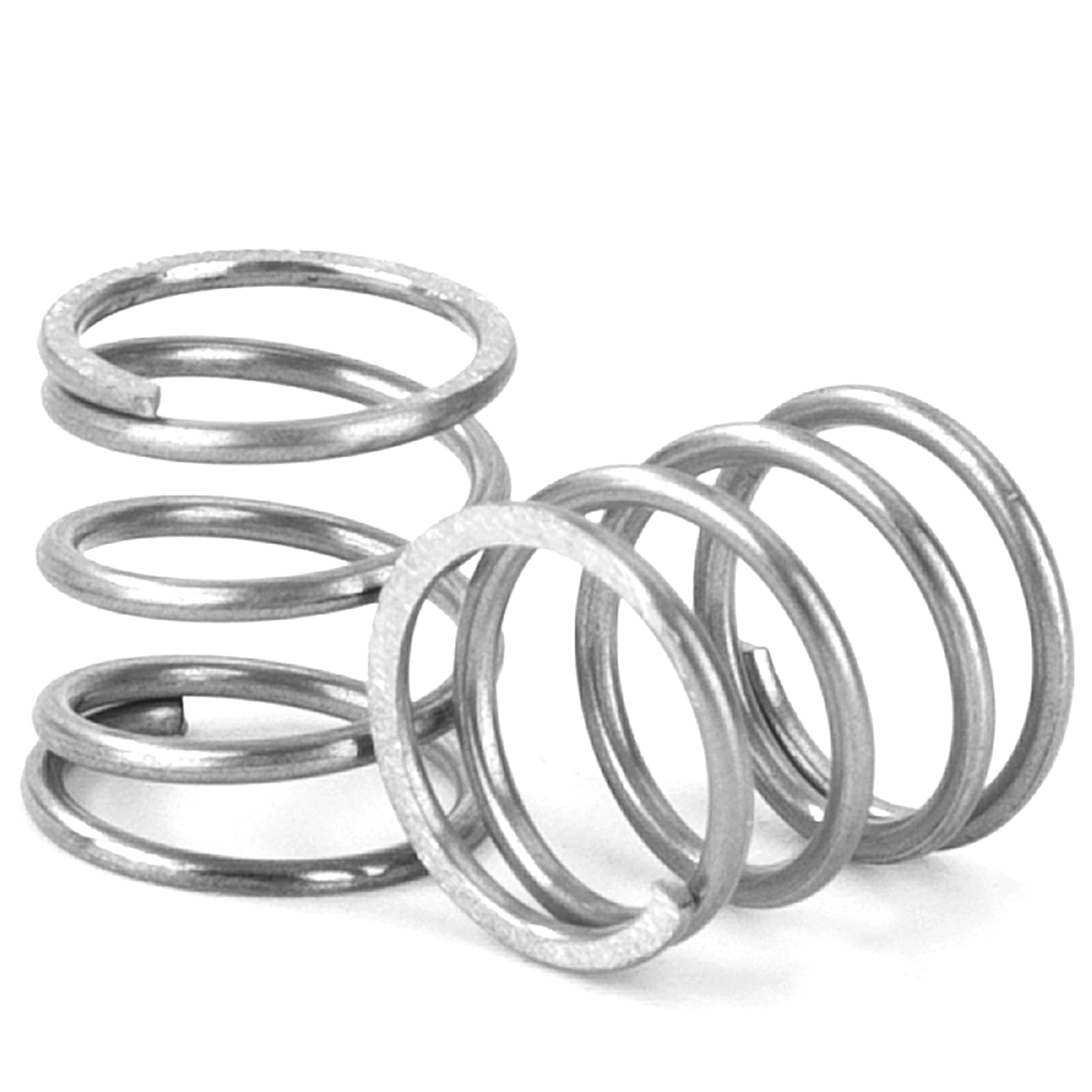 Lot De 20 Ressorts De Compression En Acier Inoxydable - Diamètre Fil 0,2 Mm, Diamètre Extérieur 2 Mm, Longueur 10 Mm - 7