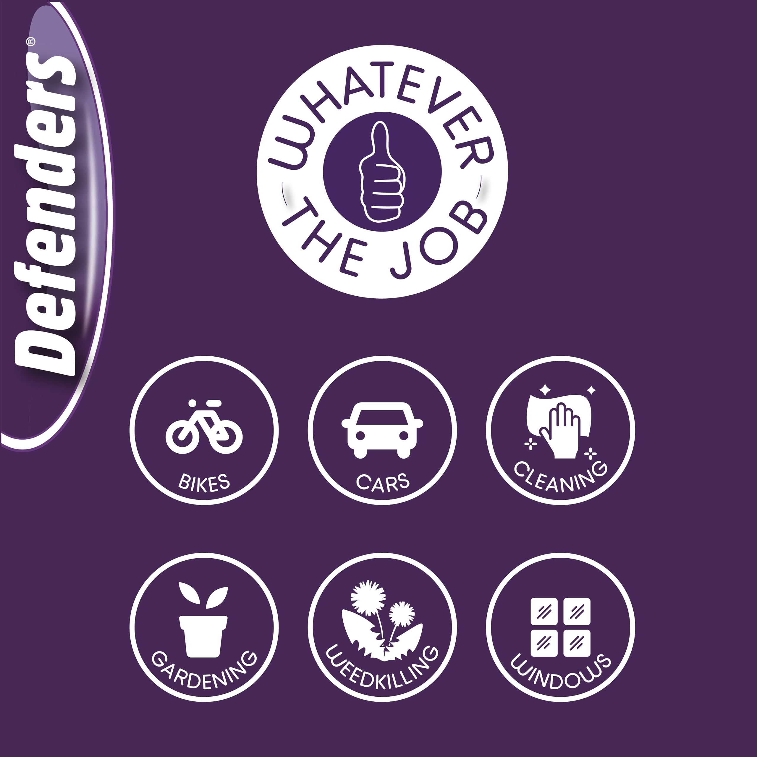 Defenders All Ways Multi-Use Pump Action Pressure Sprayer – 1 L, Adjustable for Home & Garden Use - Indoor Plants, Cleaning, Outdoor, Garden, Fertilisers, Pesticides & Weed Killers — view 8
