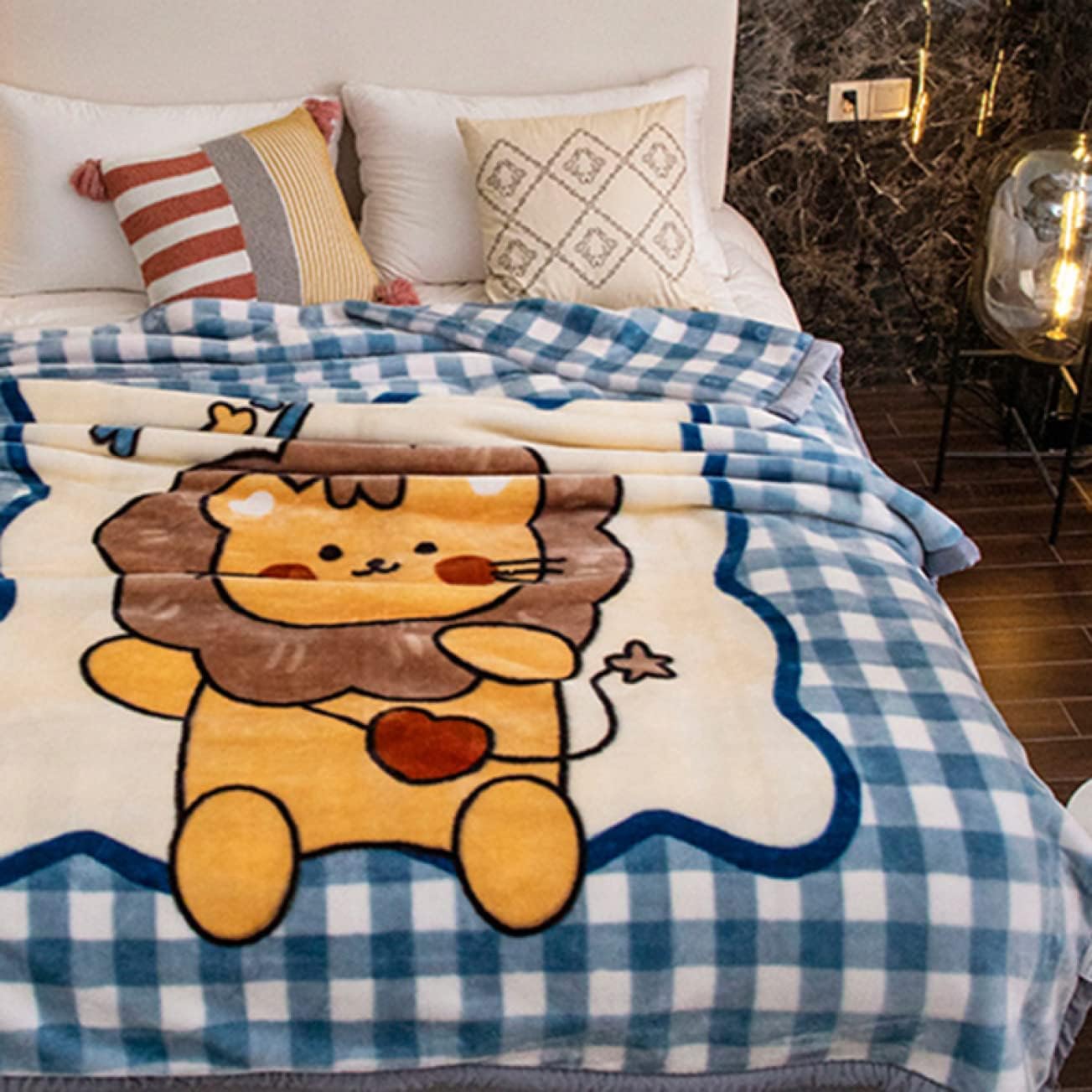 Blanket Comforter Single Increased Heat Retention Thick Blanket Naptime Comforter (Color 7 150 * 200*A)