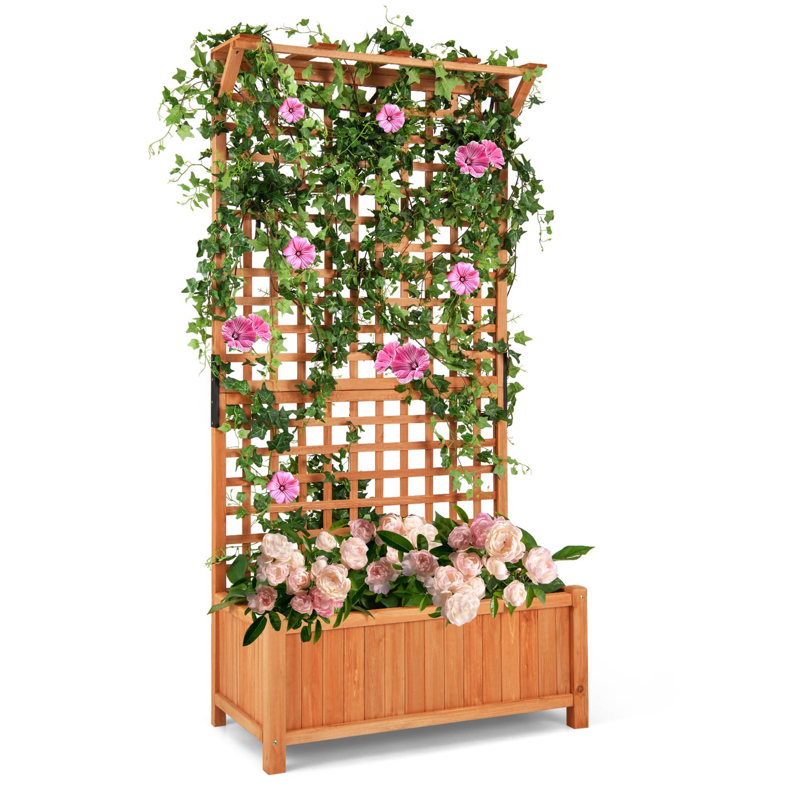 Lit de jardin surélevé drainant pour réussir vos plantes grimpantes