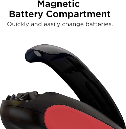 Miniatura 10 de Kitchen Mama Abridor de latas eléctrico de una sola pieza abre latas con una sola pulsación, detecta automáticamente cualquier forma de lata, parada