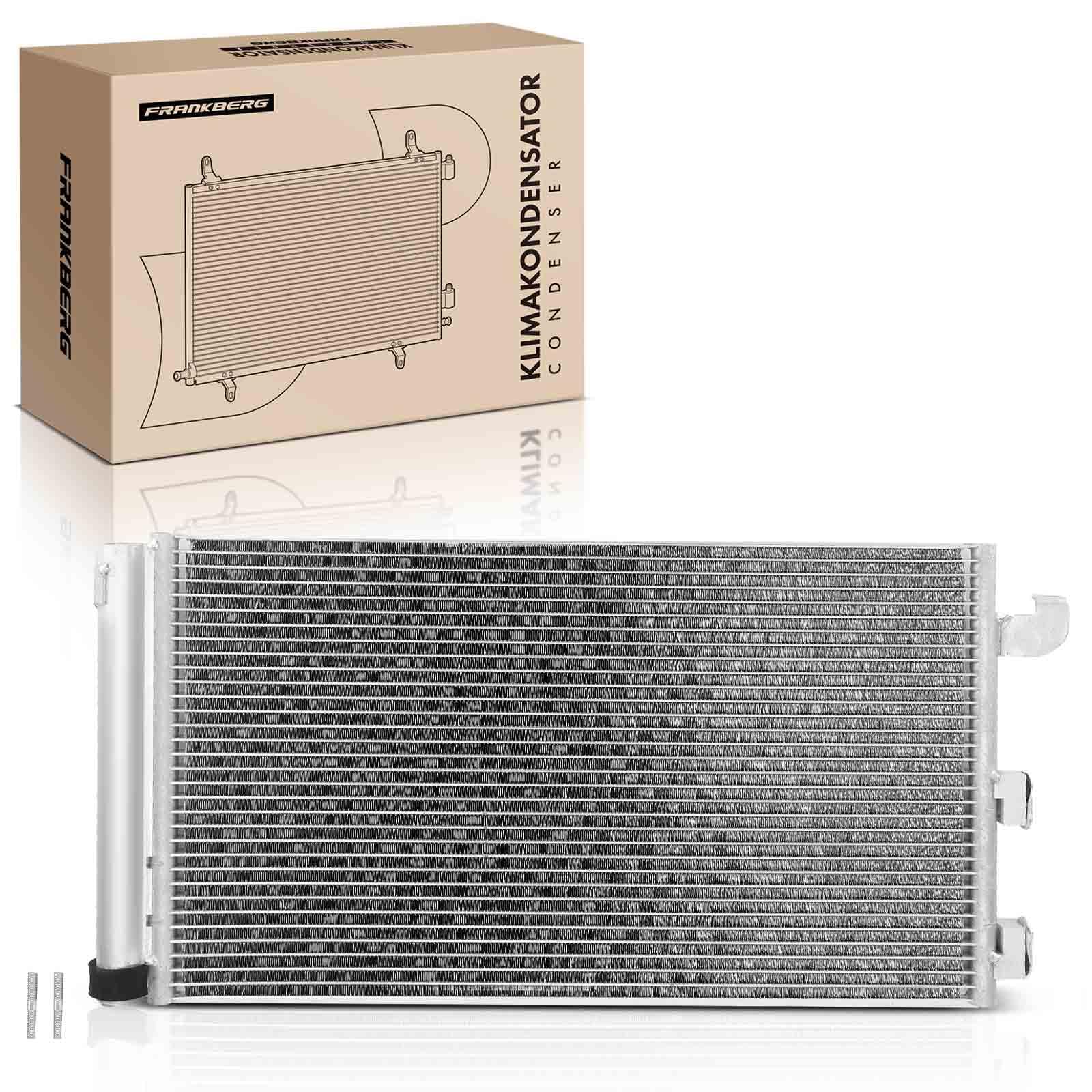 Frankberg Radiatore climatizzatore Condensatore climatizzatore Compatibile con 169 1.2 169 1.1 169 1.2 4x4 169 1.2 Natural Power 169 1.4 Natural Power Replace# 51782753,51960727