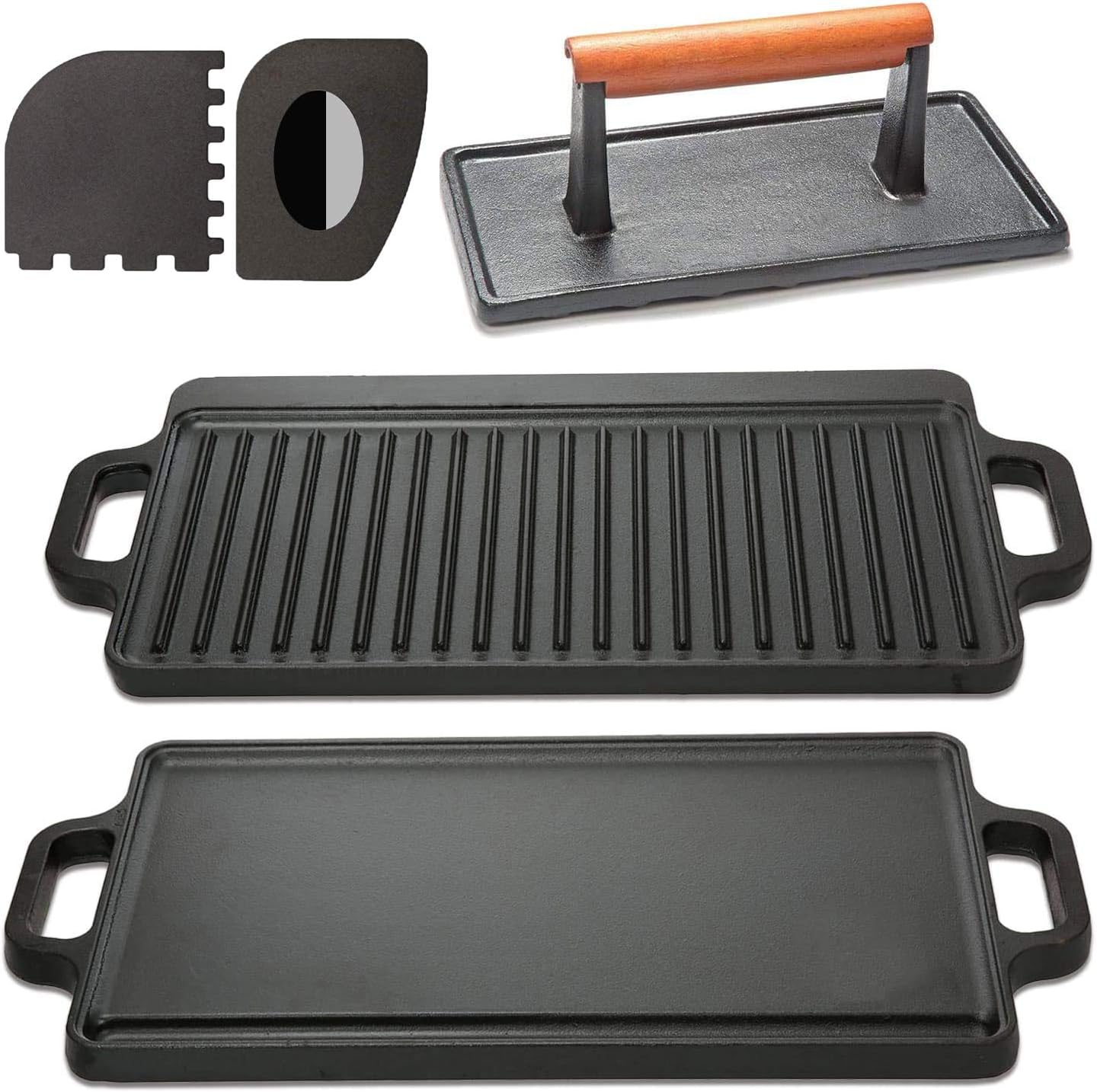 iron griddle for grill