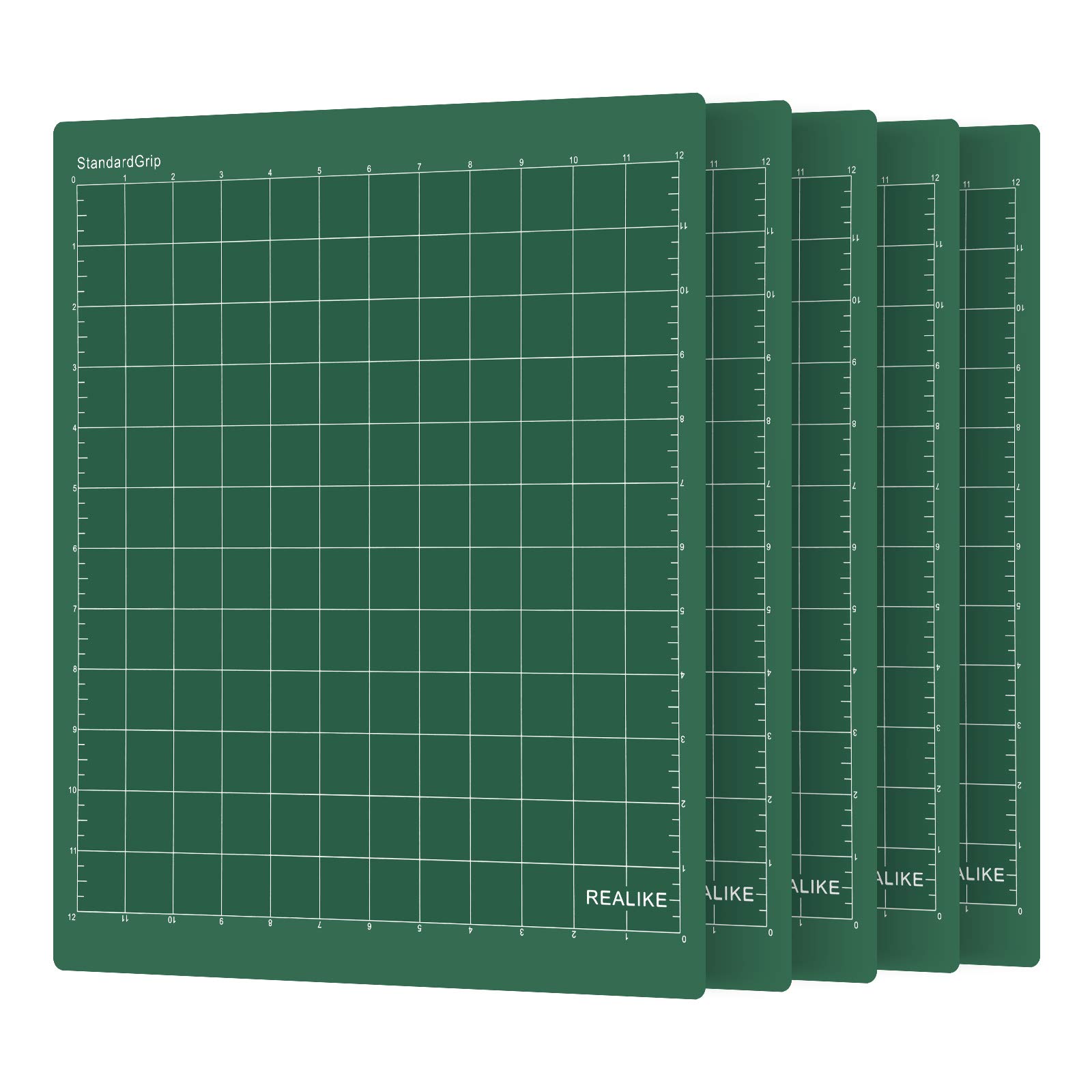 Tapetes de corte para Cricut Maker Explore Air 2 REALIKE StandardGrip verde 12x12 pulgadas