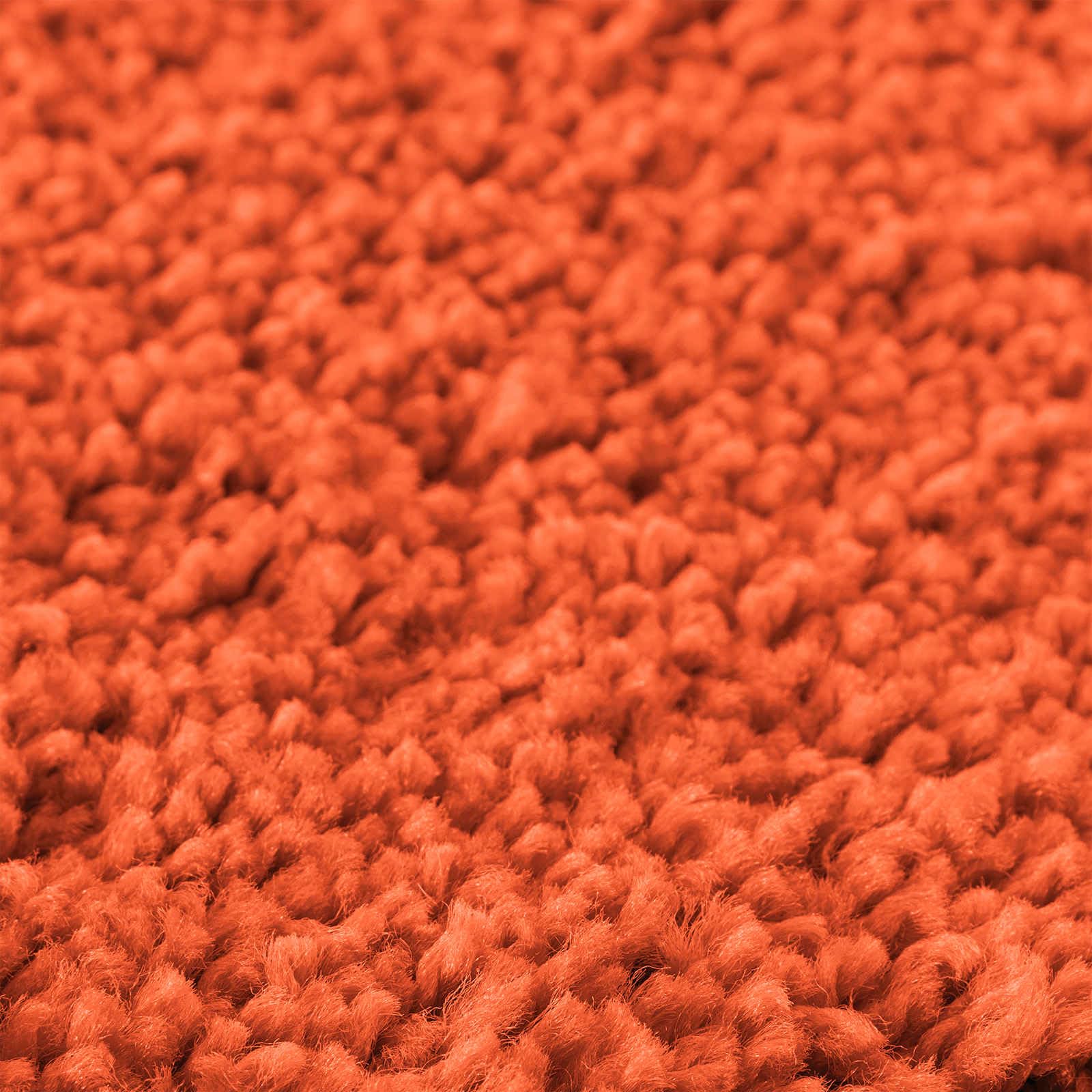 Lot de 3 tapis de bain antidérapants en polypropylène - Orange