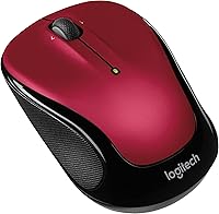 Vista 1 de Ratón inalámbrico Logitech M325 con desplazamiento diseñado para la Web - Rojo