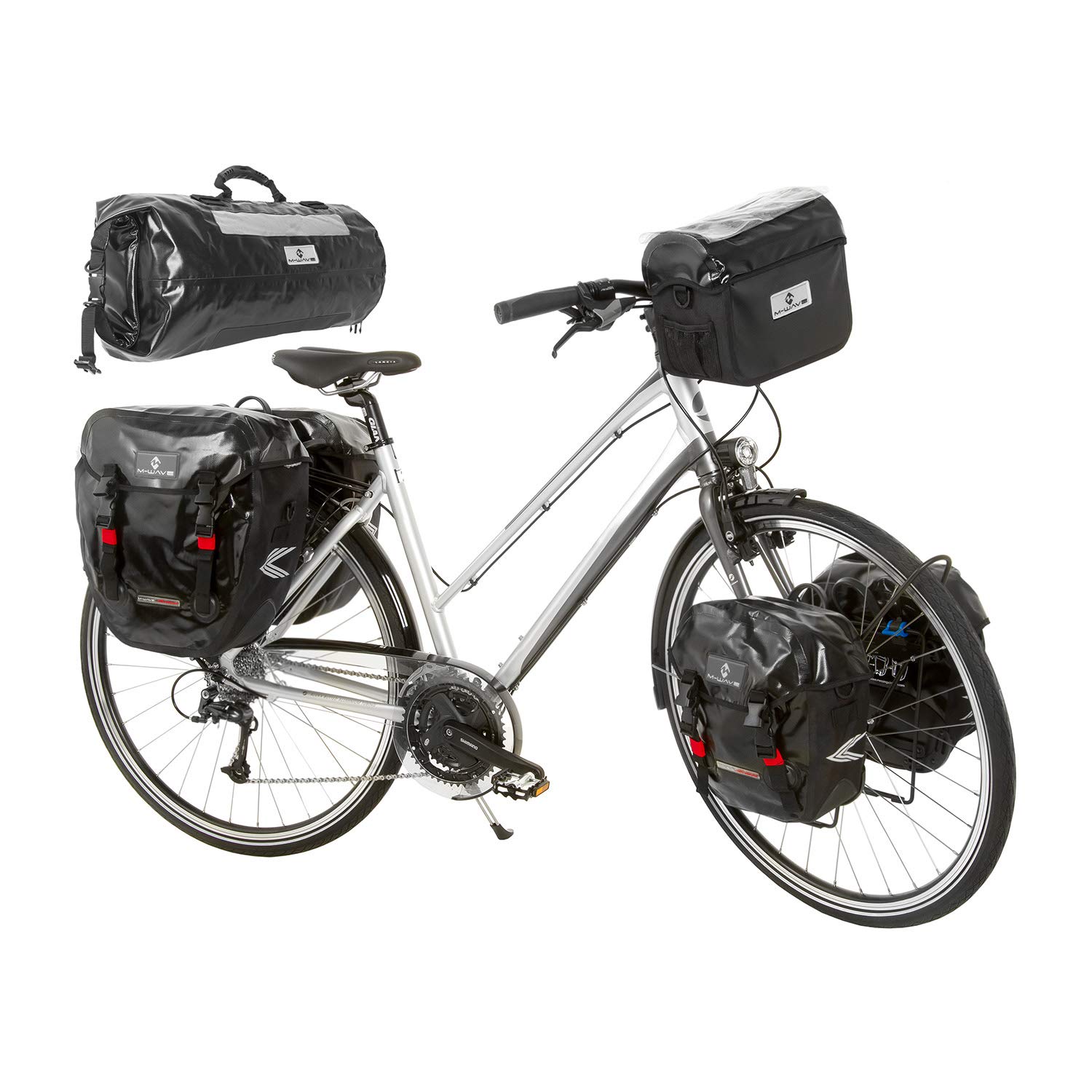 M-Wave Double Pannier Alberta 2 x 20 litri impermeabile