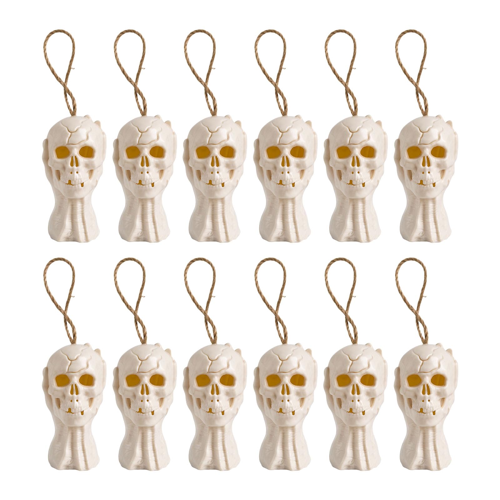 Décoration d'Halloween sûre pour enfants lumière LED de table