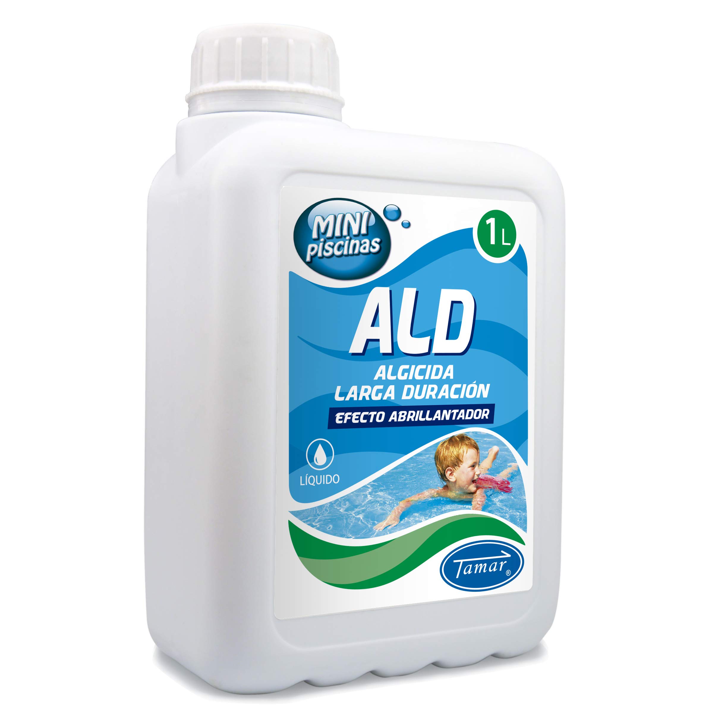 Pack Mini Piscinas Cloro 5 acciones 1kg + Reductor pH + Alguicida Larga Duración + Floculante 1 litro