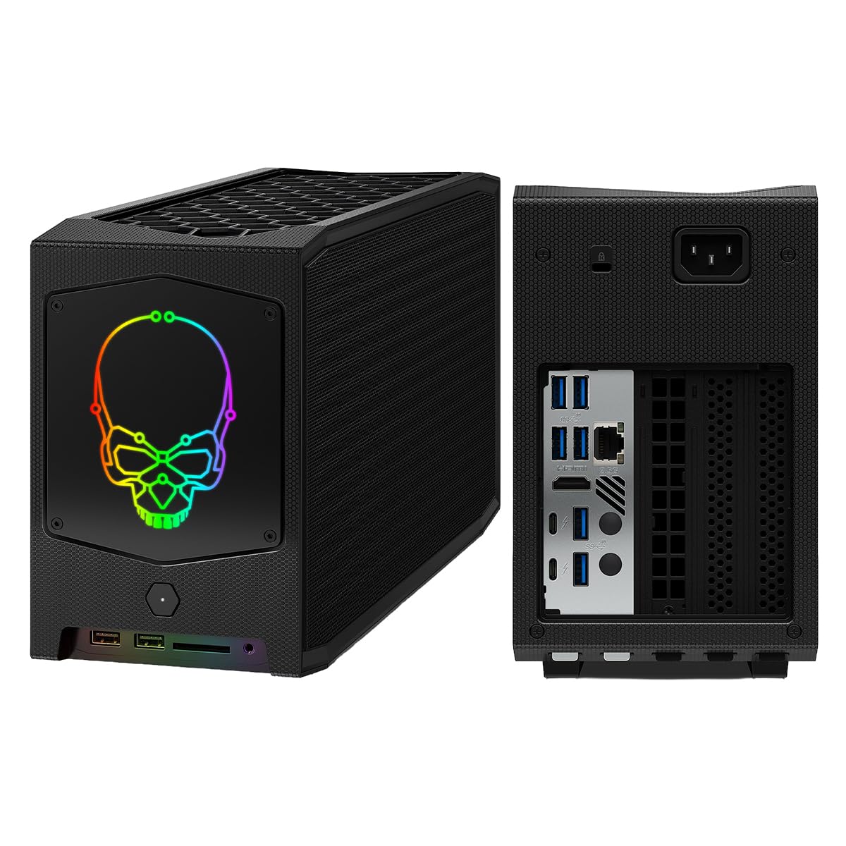 Mini PC NUC 11 Extreme NUC11BTMi9 con processore Core i9-11900KB, scheda grafica UHD, doppia porta Thunderbolt 4, LAN 2,5G, Wi-Fi 6E e design compatto da 8 litri(Barebone)