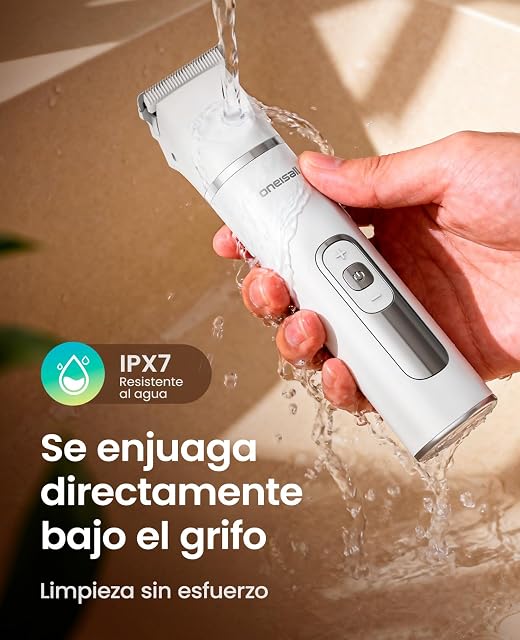Foto 5 de 8 de Oneisall Cortapelos 3 en 1 para Mascotas, Maquina Cortar Pelo Perros, Maquinilla Silenciosa con Pantalla LCD