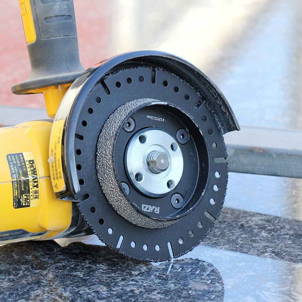 Raizi 125mm Diamond Cutting Disc Chamfer Disc for KG Pipe HT Pipe PVC Pipe PP Pipe, 125 millimeters - Image 4