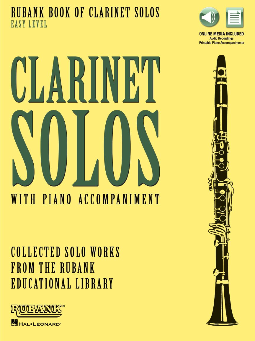 Rubank Book of Clarinet Solos - Easy Level: Book with Online Audio (Stream or Download)