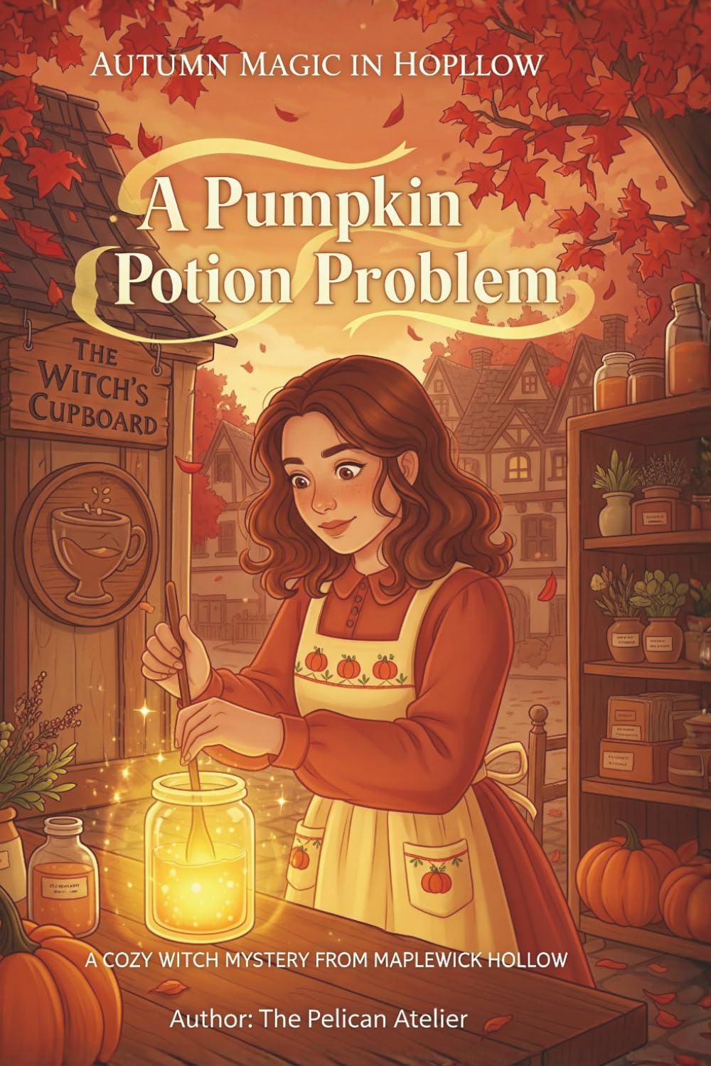 A Pumpkin Potion Problem: A Cozy Witch Mystery from Maplewick Hollow — where magic smells like cinnamon and second chances bloom in autumn. (The Hearthside Stories)
