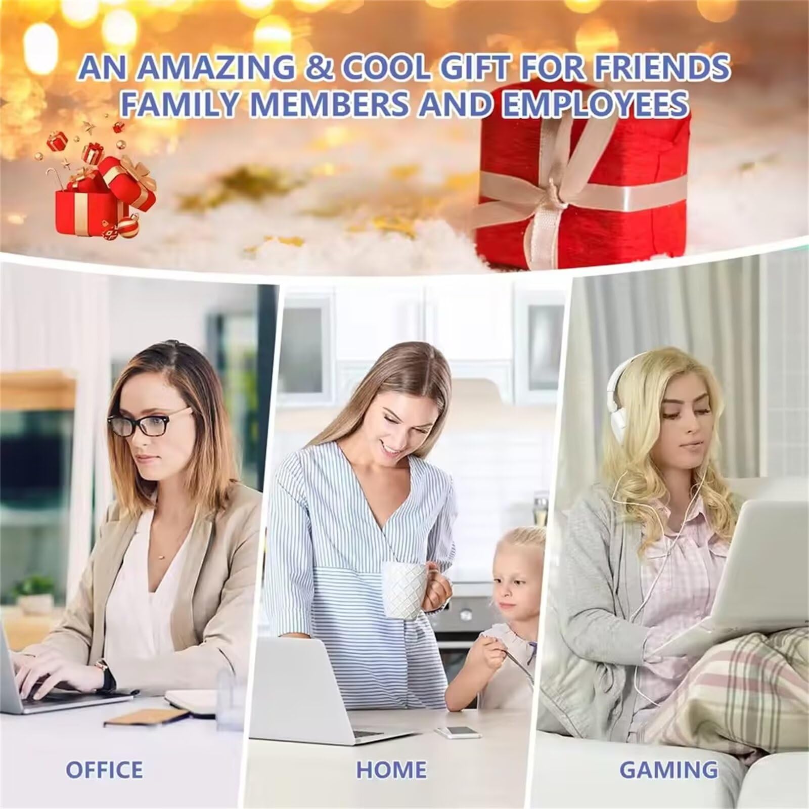 Tappetino Mouse Scena di neve Tappetino Mouse Gaming,1200x600x2mm Grande Mouse Pad XXL,Confortevole,Lavabile,Antiscivolo Tappetino Scrivania Supporto per Computer,PC e Laptop