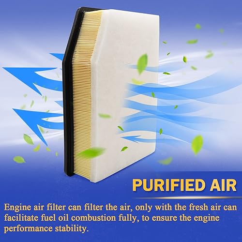 Miniatura 4 de PA99506 Filtro de aire de motor para Chevy Silverado 1500 Silverado 2500 HD Silverado 3500 HD Tahoe Suburban TahoeGMC Sierra 1500 YukonCadillac