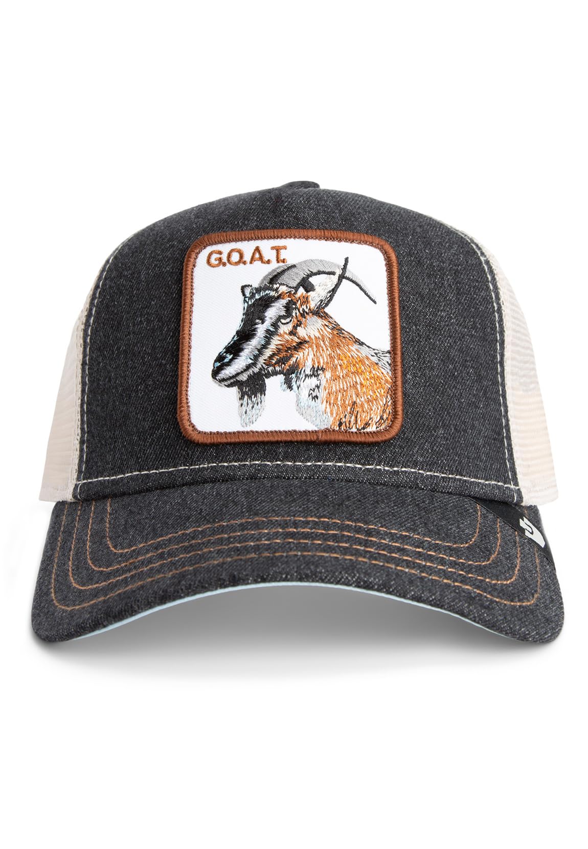 Goorin Bros. Trucker Cap The Goat Dark Denim Dark Blue, Size: One Size