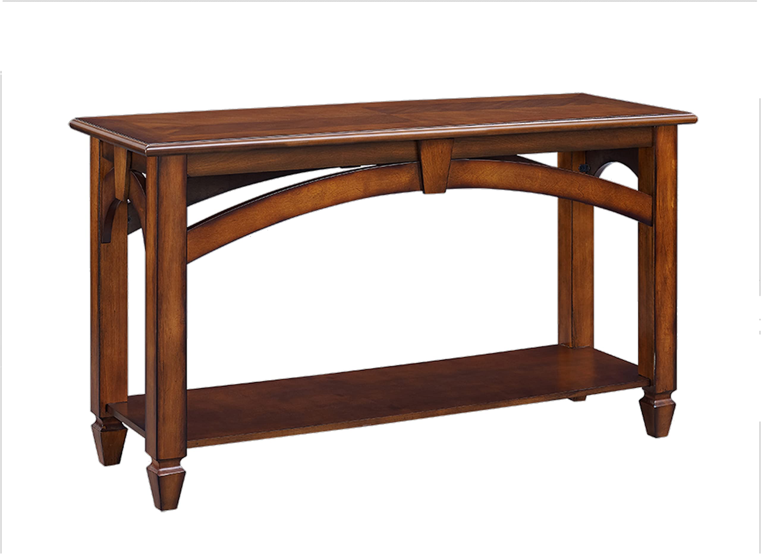 Brenton 18" Wide Sofa Table with 4 Legs in Merlot Furniture
