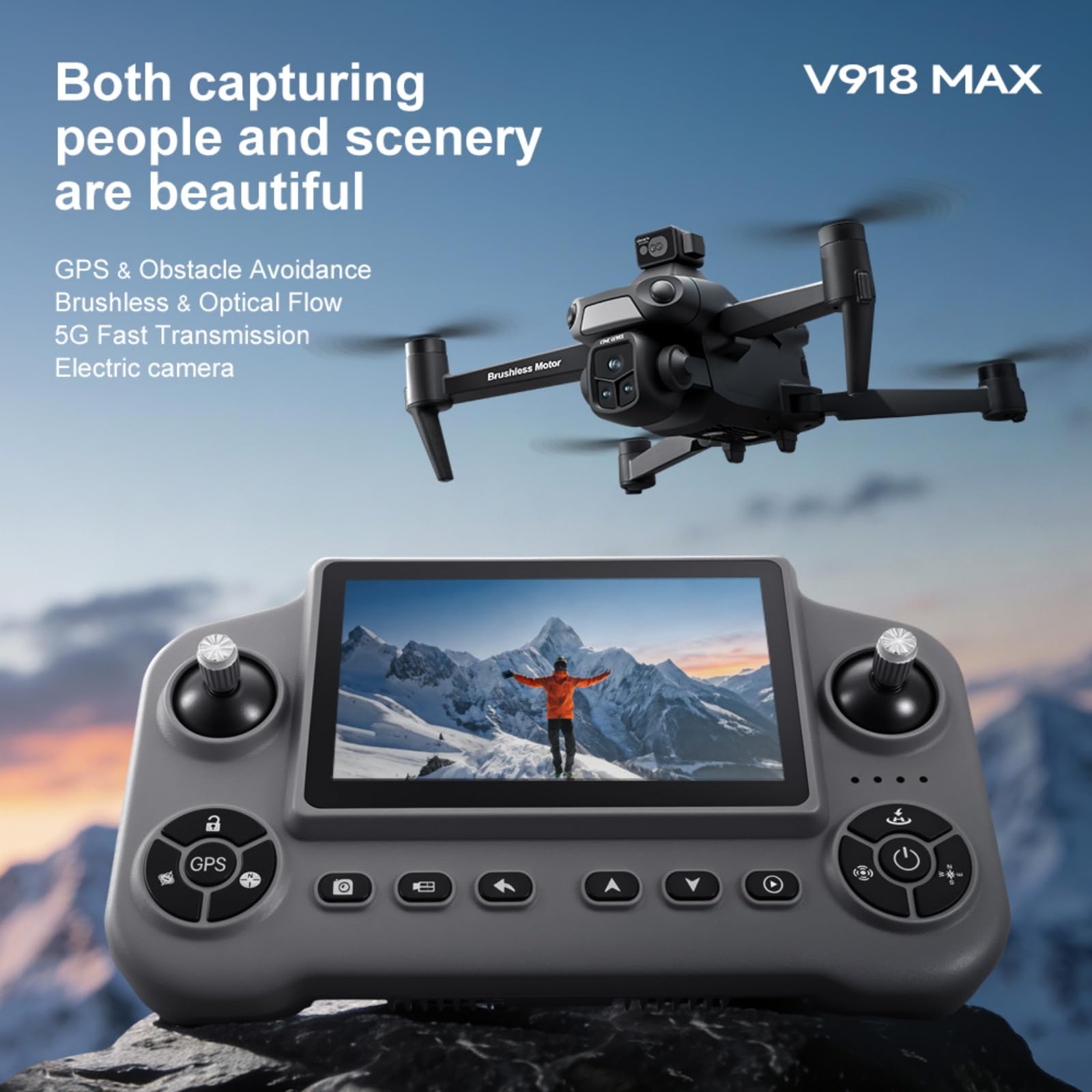 Amazon.com: Cyaxzolp Drone with 8K Camera Drones for Adults,4.5